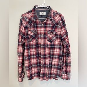 Red and white flannel